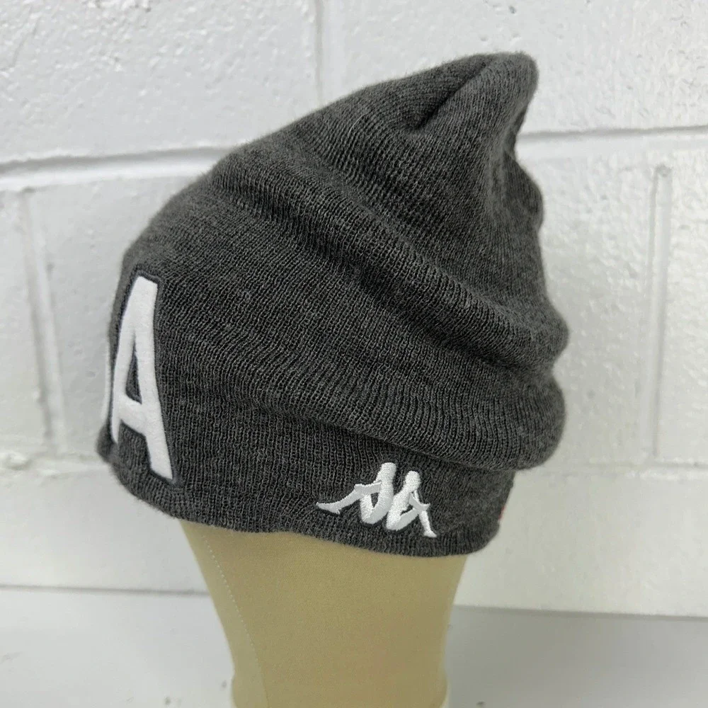 Kappa Beanie Hat Charcoal 6Cento‎ Wabato2 USA Ski / Mens One Size